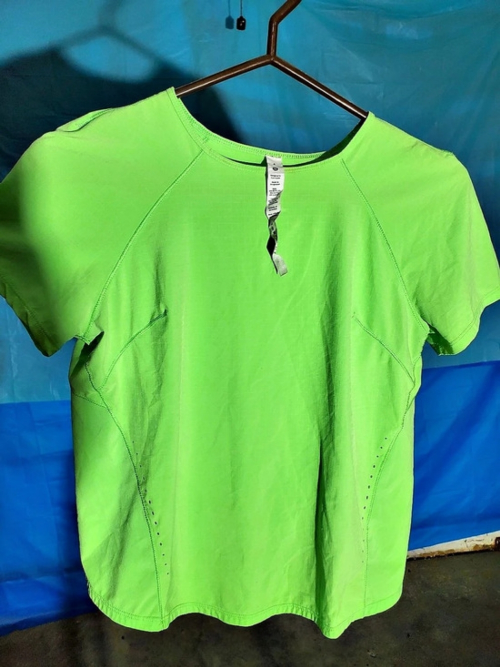 lululemon Lightweight Stretch Run Short Sleeve Shirt Green Size 4